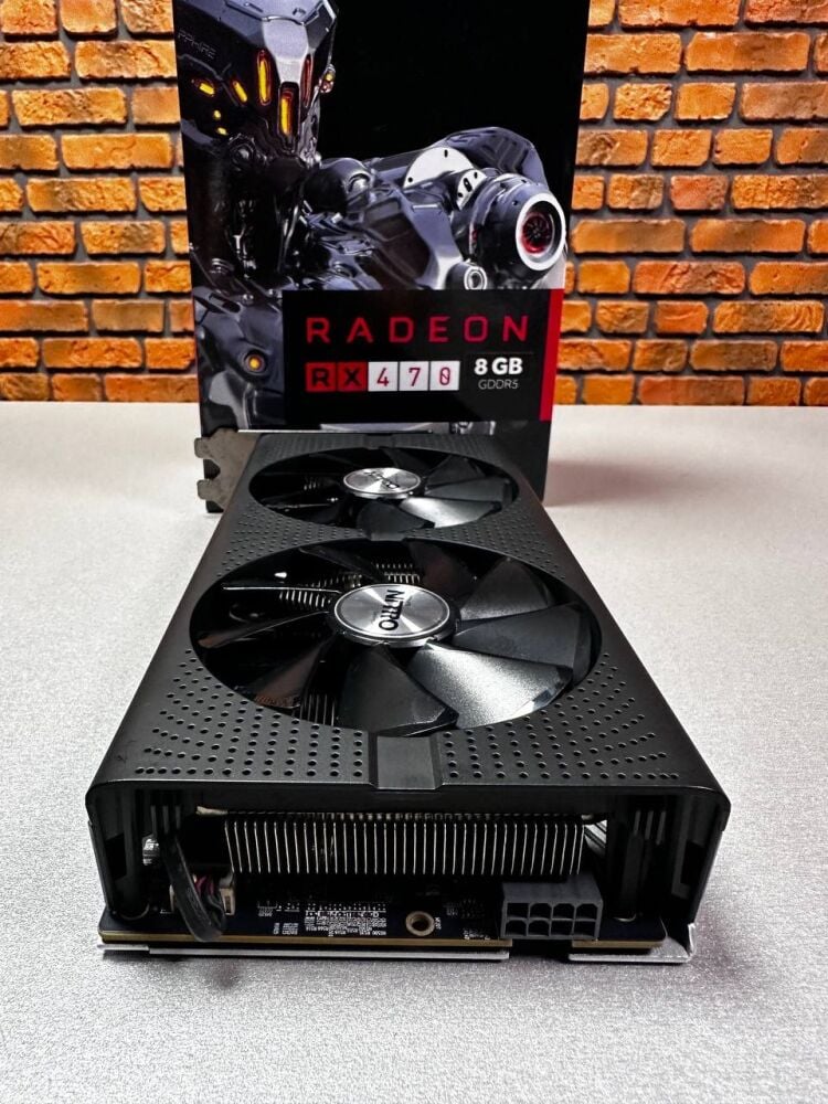Купить дискретную видеокарту Sapphire Radeon RX 470 Nitro+, 8 GB