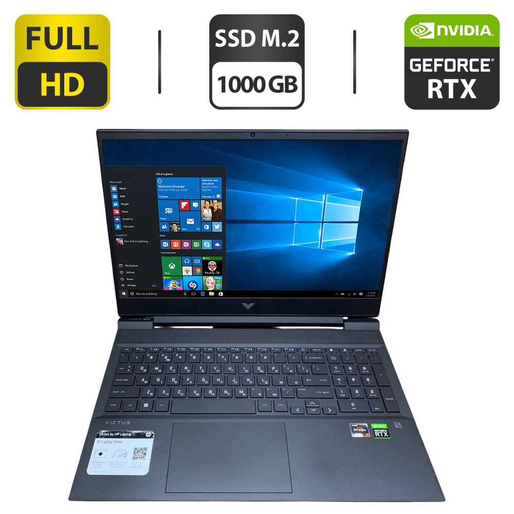 Купить игровой ноутбук Б-класс HP Victus 16-E1123NW / 16.1