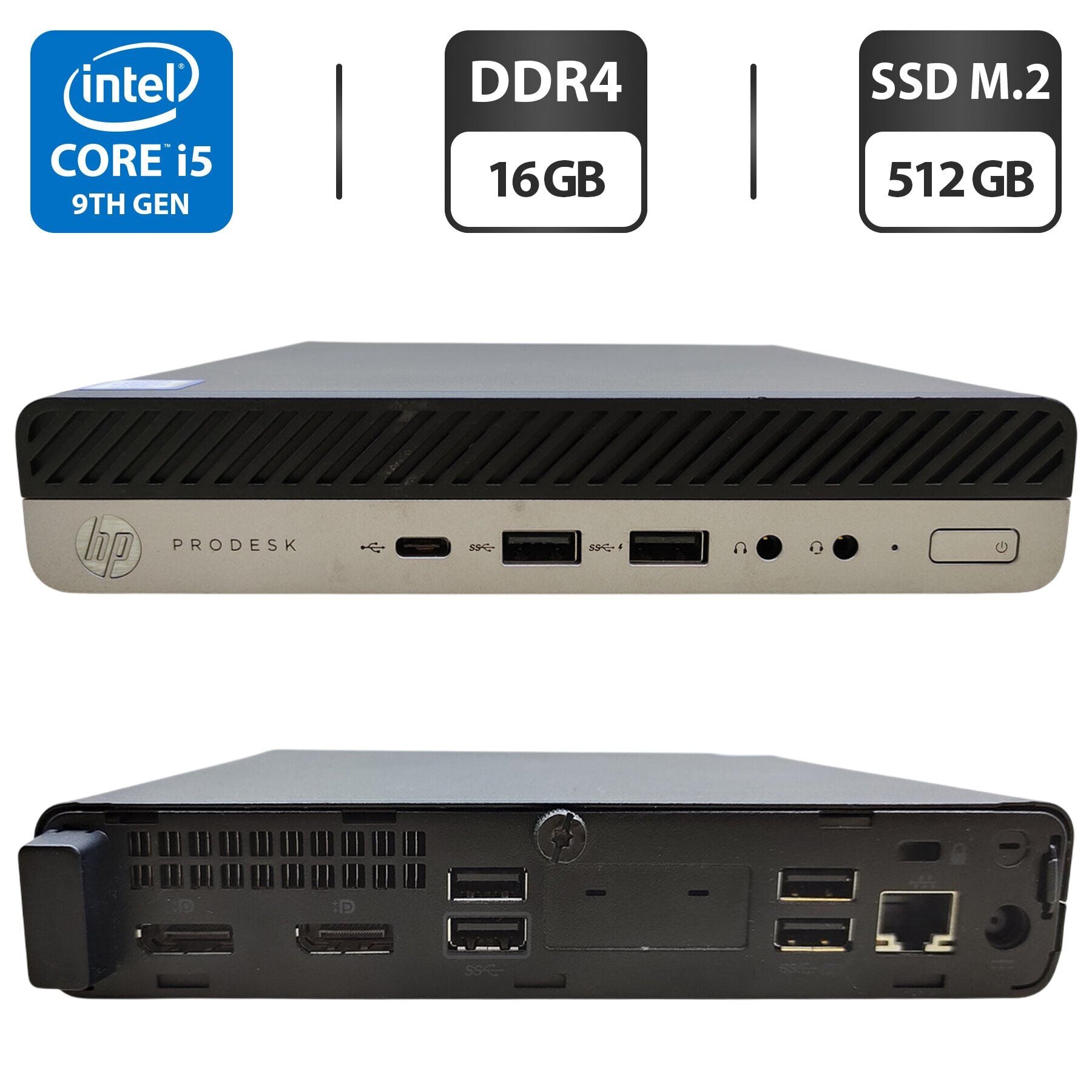 Купить неттоп HP ProDesk 600 G5 Desktop Mini USFF / Intel Core i5
