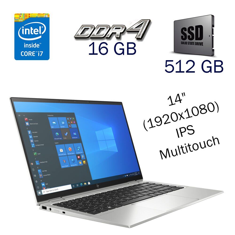 Купить ноутбук-трансформер HP EliteBook x360 1040 G8 14