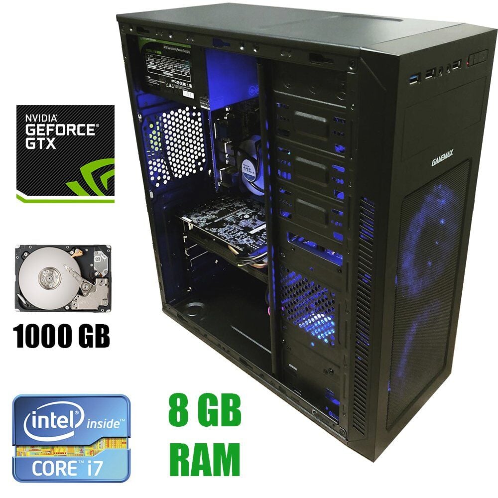 Купить системный блок GameMax на базе Core i7 и GTX 1060 в Украине