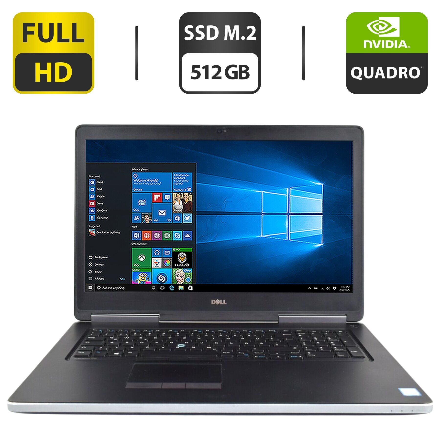 Купить мобильную рабочую станцию Б-класс Dell Precision 7720