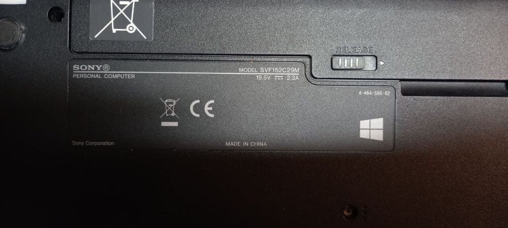 Купити ноутбук Sony Vaio SVF152C29M / 15.6