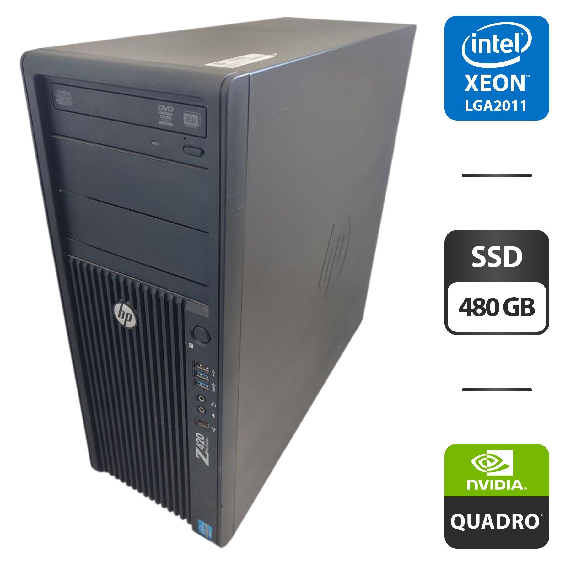 Купить рабочую станцию HP Z420 Workstation Tower / Intel Xeon E5