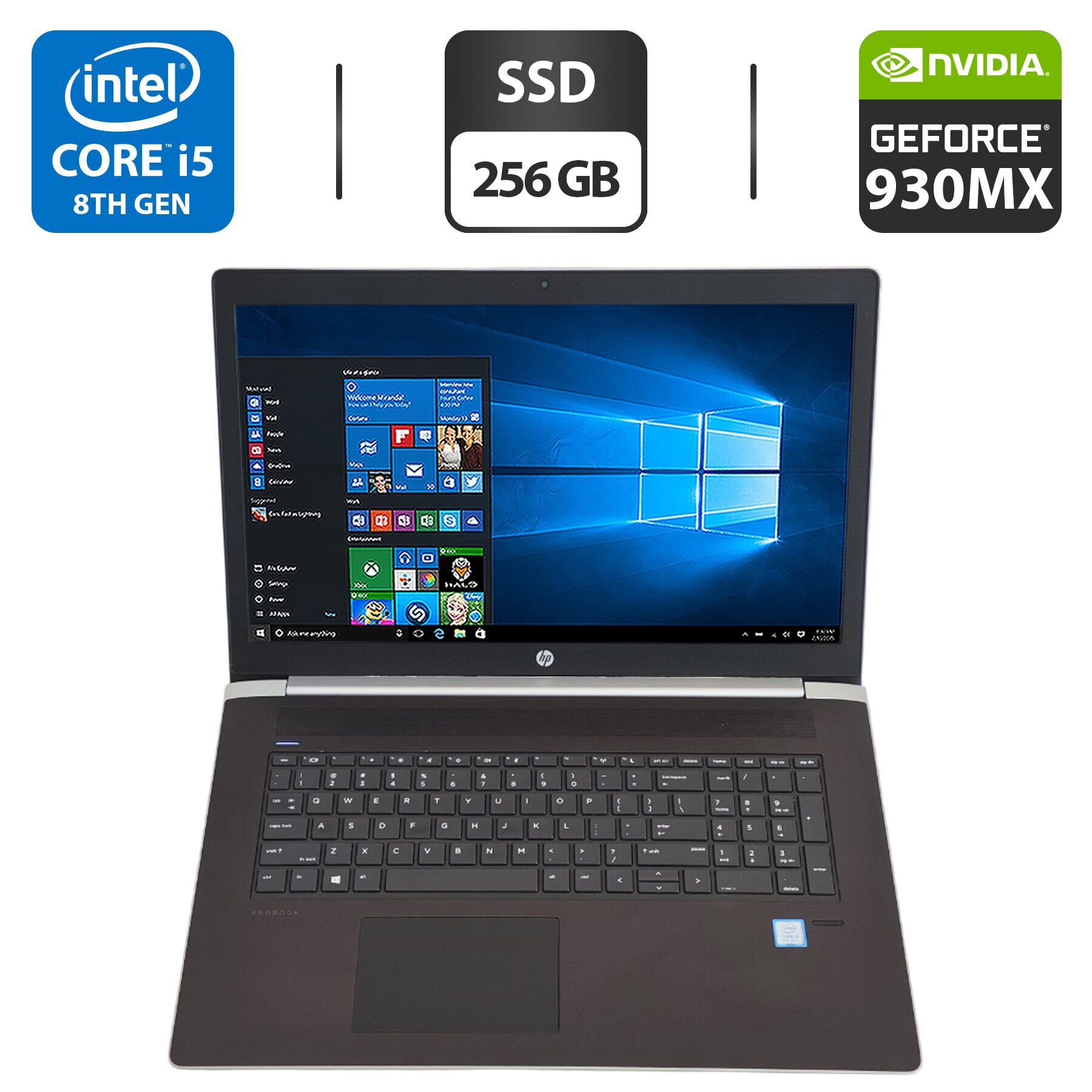 Купить ноутбук HP ProBook 470 G5 / 17.3