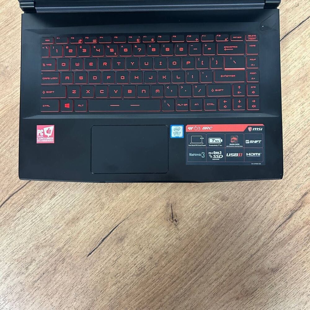 Купить игровой ноутбук MSI GF63 Thin 8RC / 15.6