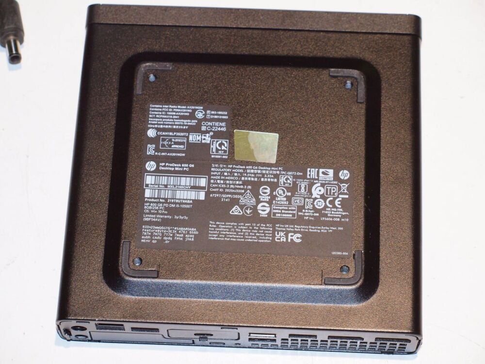 Купить неттоп HP EliteDesk 800 G6 Tiny / Intel Core i5-10500T (6