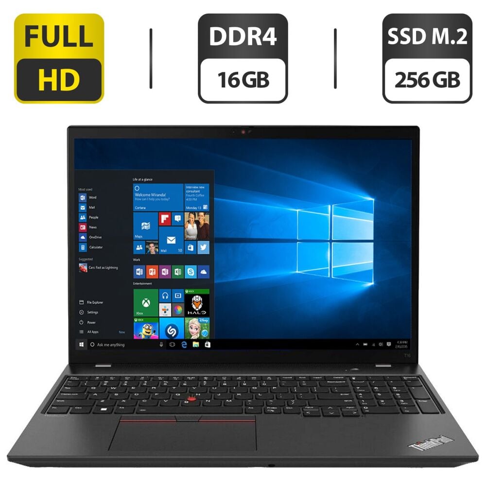 Купить ноутбук Lenovo ThinkPad T16 Gen 1 / 16
