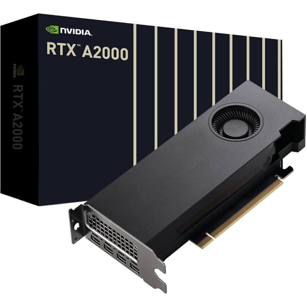 Купить дискретную видеокарту nVidia RTX A2000, 6 GB GDDR6, 192-bit