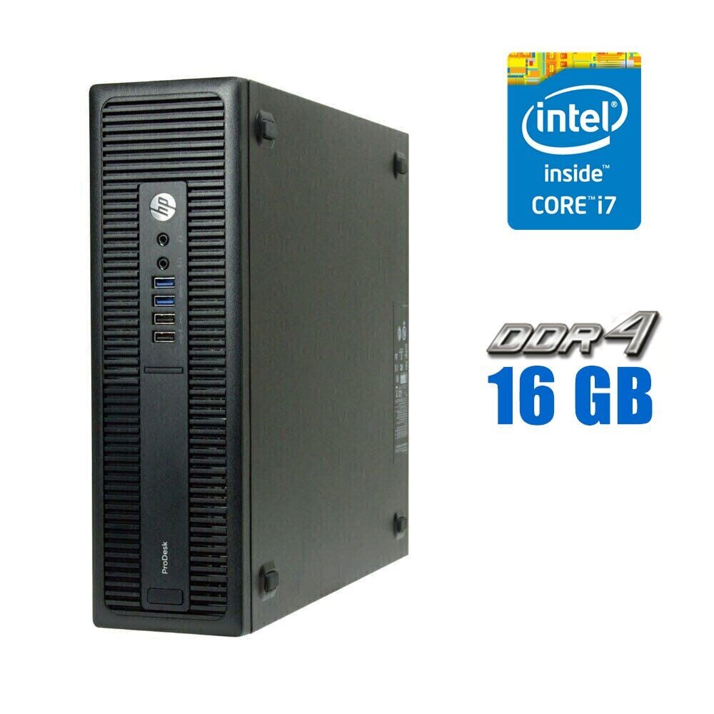 Купить компьютер HP ProDesk 600 G2 SFF / Intel Core i7-6700 (4 (8