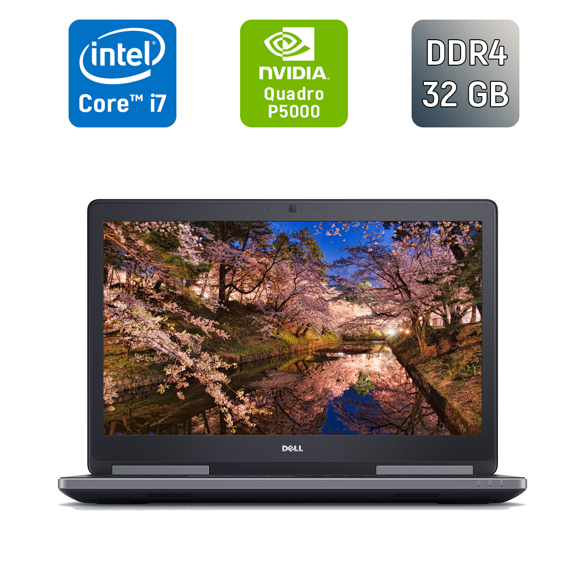 Купить мобильную рабочую станцию Dell Precision 7720 / 17.3