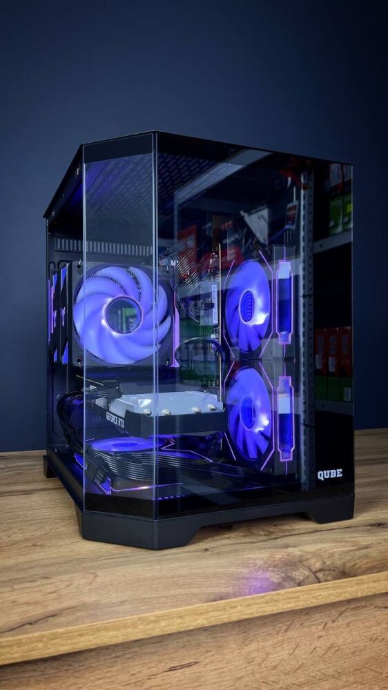 Купити збірку під замовлення: ігровий ПК комп'ютер Qube Crystal