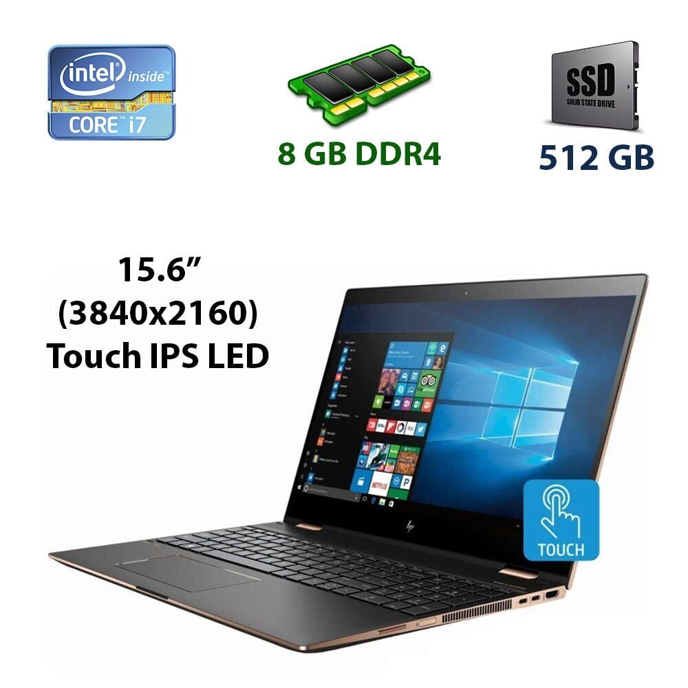 Купить ноутбук-трансформер HP Spectre x360 Convertible 15-ch011dx