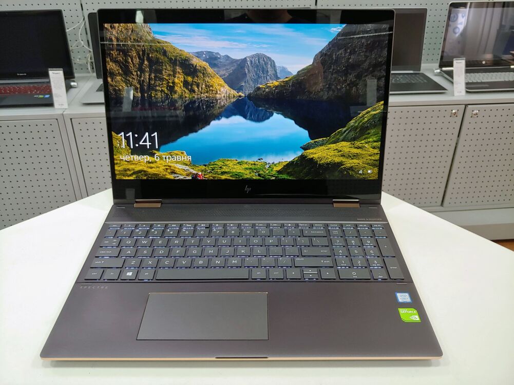 Купить ноутбук-трансформер HP Spectre x360 Convertible 15-ch011dx