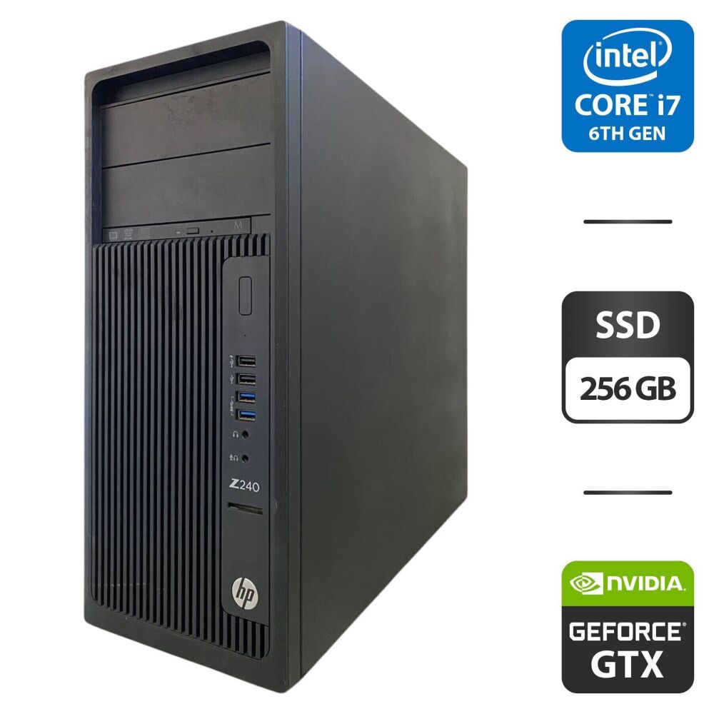 Купить рабочую станцию HP Z240 Workstation Tower / Intel Core i7 