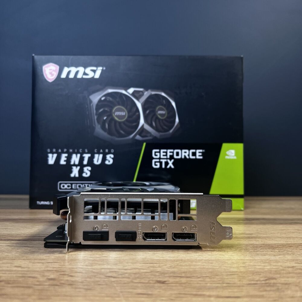 Купить дискретную видеокарту MSI GeForce GTX 1660 Super Ventus XS