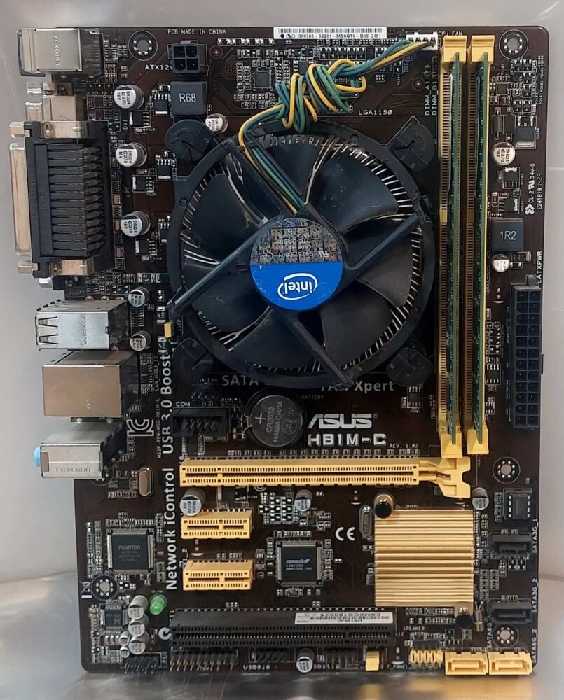 Купити комплект: Материнська плата Asus H81M-CT / Intel Core i5
