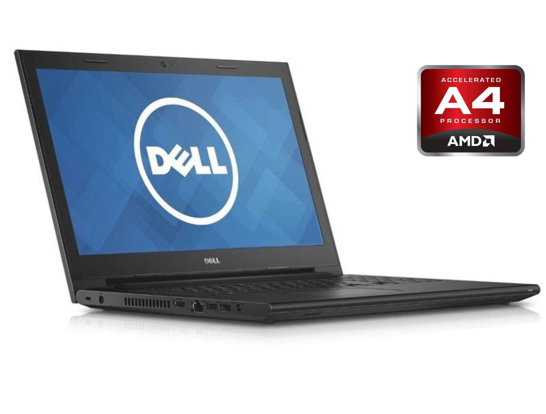 

Ноутбук Dell Inspiron 3541 / 15.6" (1366x768) TN / AMD A4-6210 (4 ядра по 1.8 GHz) / 4 GB DDR3 / 240 GB SSD / AMD Radeon R3 Graphics / WebCam / Win 10 Home