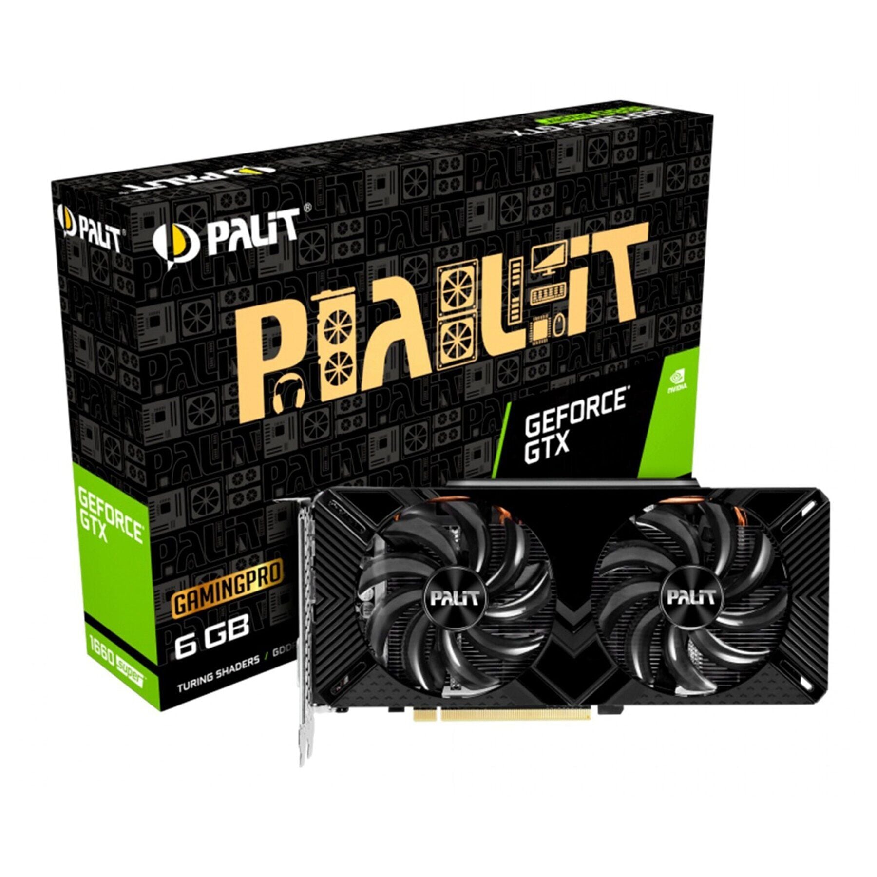 Купить дискретную видеокарту Palit GeForce GTX 1660 Super