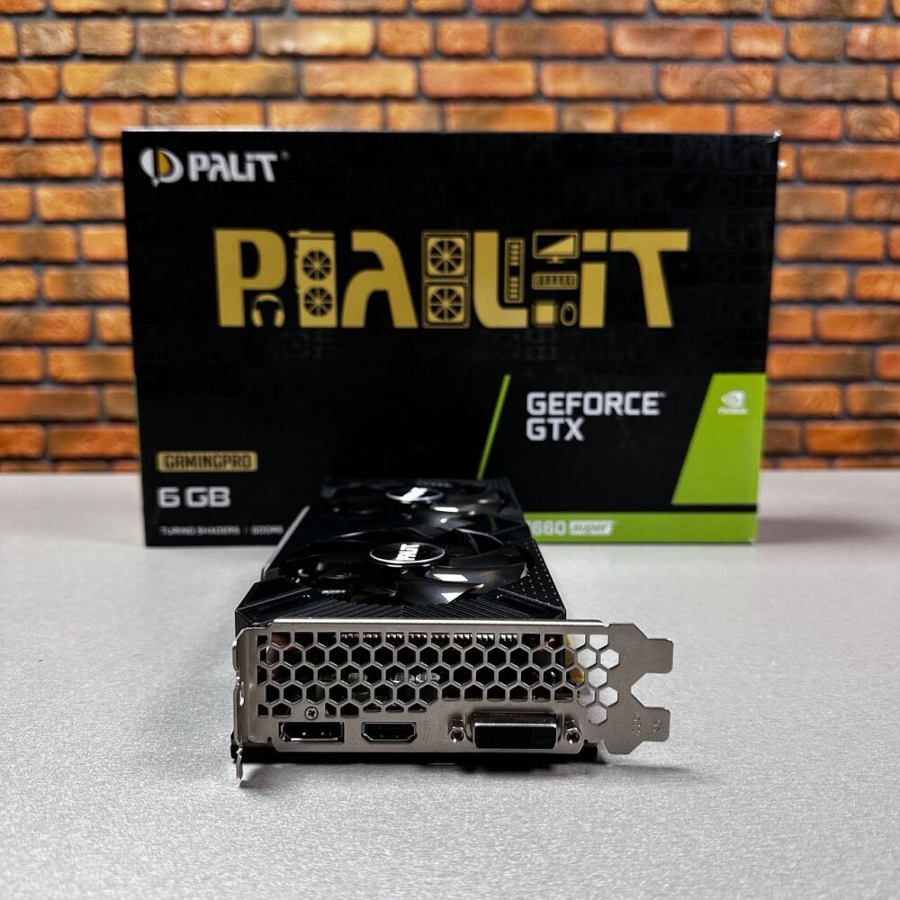 Купить дискретную видеокарту Palit GeForce GTX 1660 Super