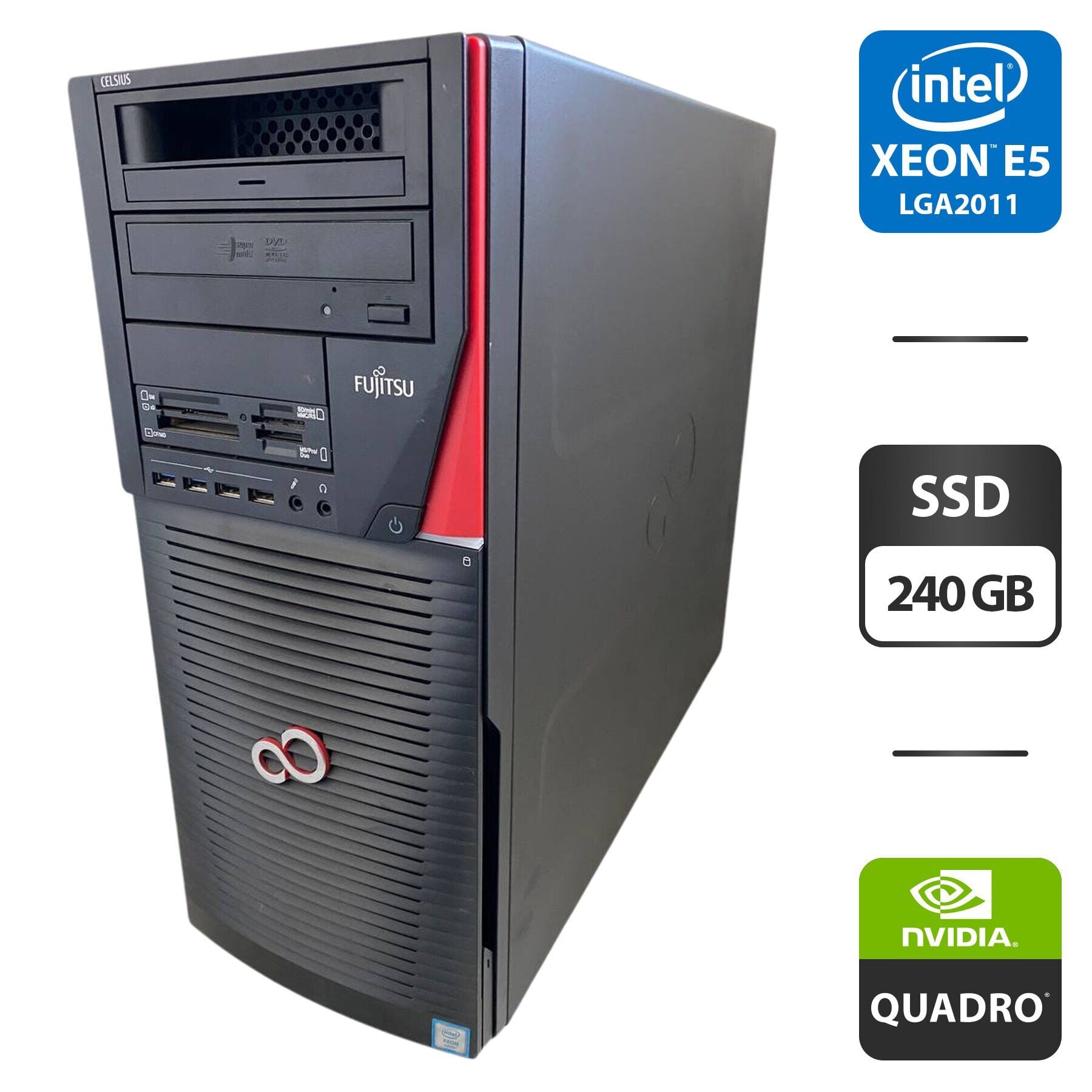 Купить рабочую станцию Fujitsu Celsius M740n Tower / Intel Xeon E5