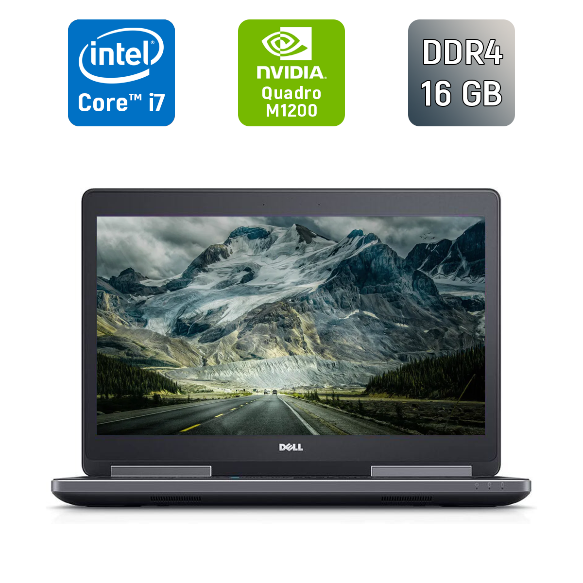 Купить мобильную рабочую станцию Dell Precision 7520 / 15.6