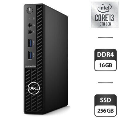 Купить неттоп Dell Optiplex 3080 Micro USFF / Intel Core i3-10100T