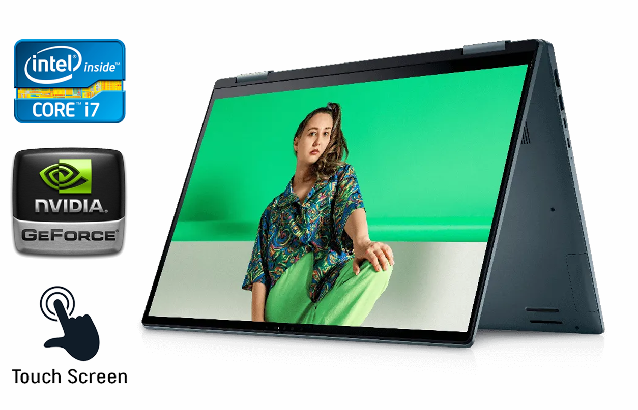 DELL i7 16GB SSD 24型タッチパネル Inspiron 使用少 本日みつけたお買い得品】Core i7-1260P搭載、デルの16型大画面2in1が