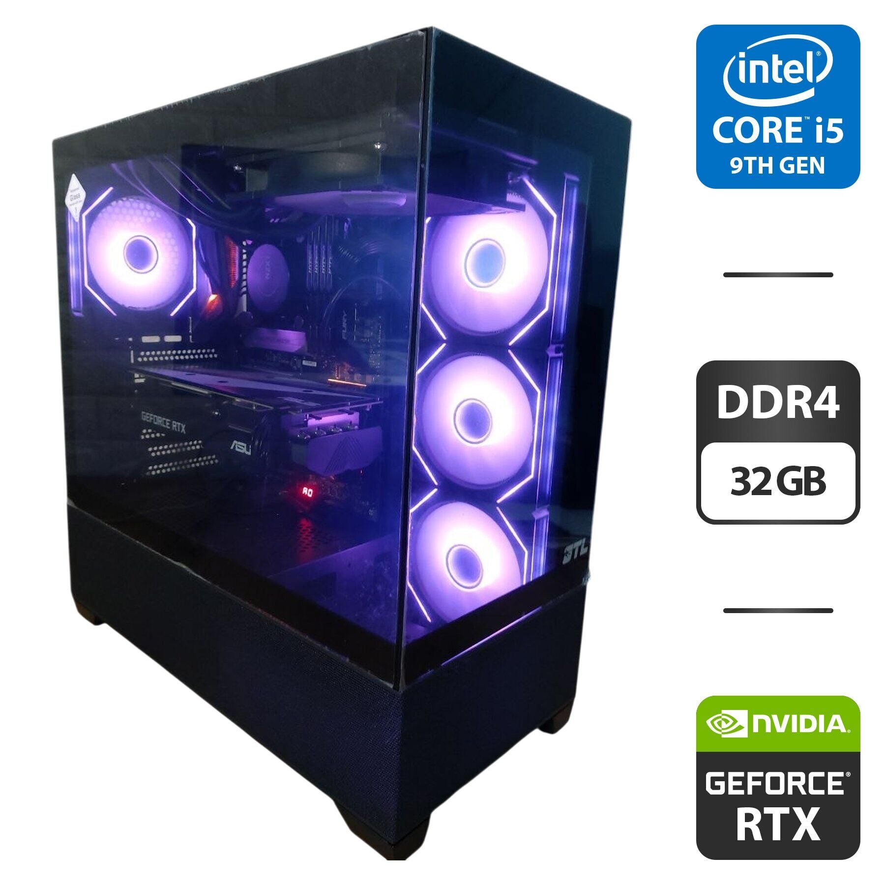 Tinglthd  i5-9400/GTX1050/ Gaming PC Купить игровой ПК GTL Gaming Universe Black Tower / Intel Core i5