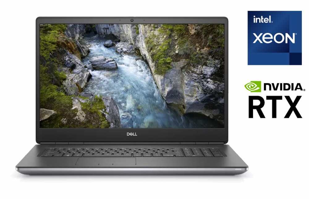 Купить мобильную рабочую станцию Dell Precision 7760 / 17.3