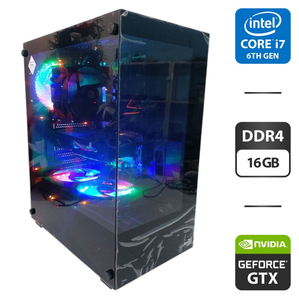Купити ігровий ПК AeroCool Pivot Tower / Intel Core i7-6700 (4 (8