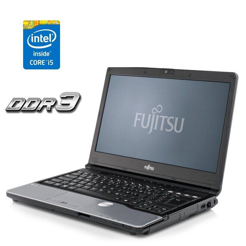 

Ноутбук Б-класс Fujitsu LifeBook S792 / 13.3" (1366x768) TN / Intel Core i5-3340M (2 (4) ядра по 2.7 - 3.4 GHz) / 4 GB DDR3 / 320 GB HDD / Intel HD Graphics 4000