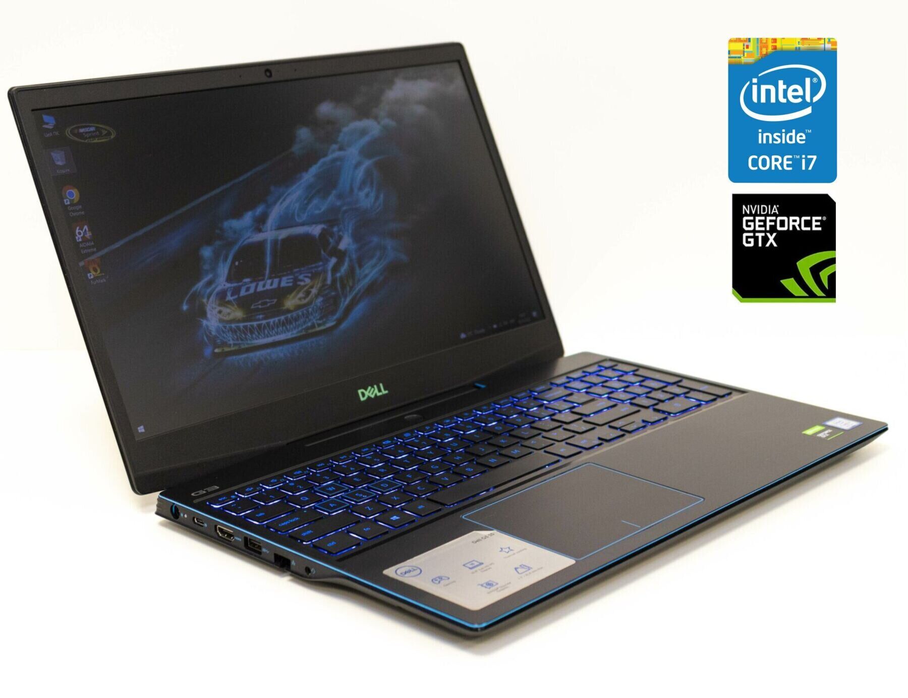 

Игровой ноутбук Dell G3 3590 / 15.6" (1920x1080) IPS / Intel Core i7-9750H (6 (12) ядер по 2.6 - 4.5 GHz) / 16 GB DDR4 / 512 GB SSD / nVidia GeForce GTX 1660 Ti, 6 GB GDDR6, 192-bit / WebCam
