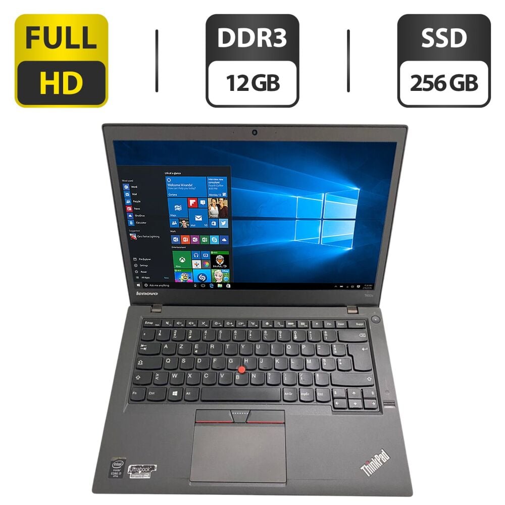 Купить ноутбук Б-класс Lenovo ThinkPad T450s / 14