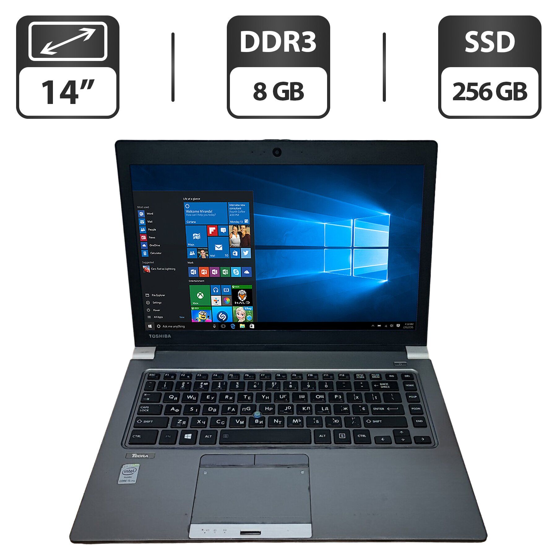 Купить ноутбук Toshiba Tecra Z40-A / 14