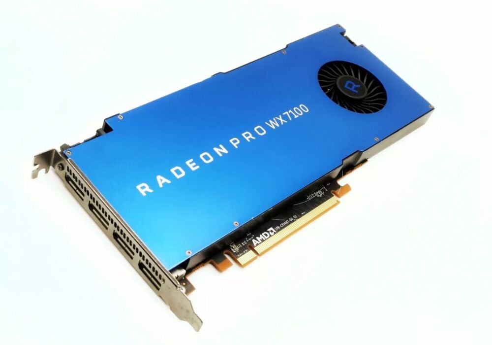 Купить дискретную видеокарту AMD Radeon Pro WX 7100, 8 GB GDDR5