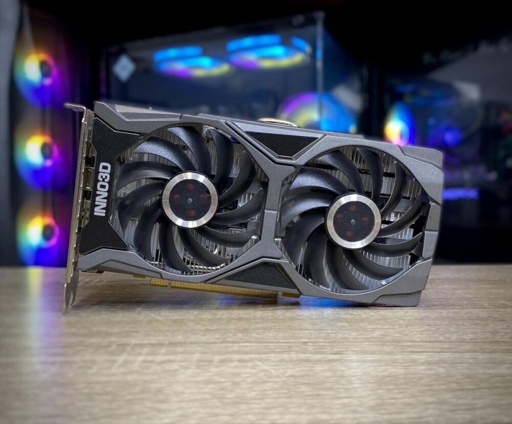 Купити дискретну відеокарту Inno3D GeForce RTX 2060 Twin X2, 6 GB