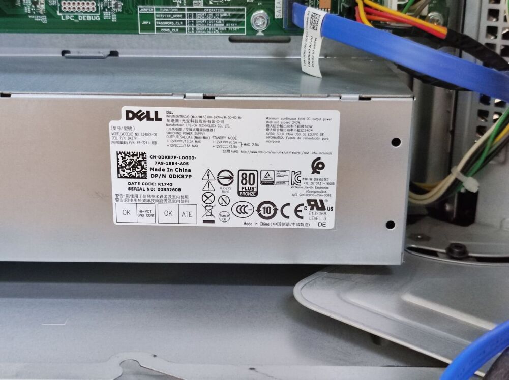 Купить Компьютер Dell OptiPlex 3060 Tower / Intel Core i3