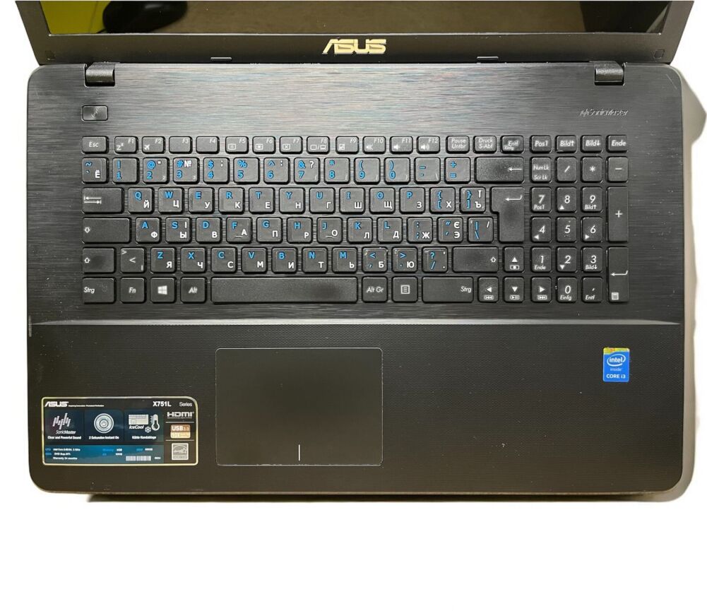 ASUS X751L 17.3型ノートPC Core i7 8GB HDD1TB Купить ноутбук Asus X751L / 17.3