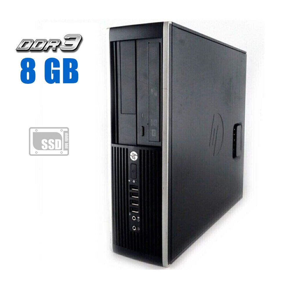

ПК HP Compaq 8200 Elite SFF / Intel Core i3-2100 (2 (4) ядра по 3.1 GHz) / 8 GB DDR3 / 240 GB SSD / Intel HD Graphics 2000 / DVD-ROM