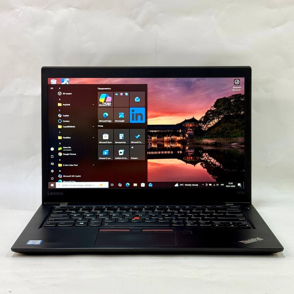 Купить ноутбук Б-класс Lenovo ThinkPad T470s / 14