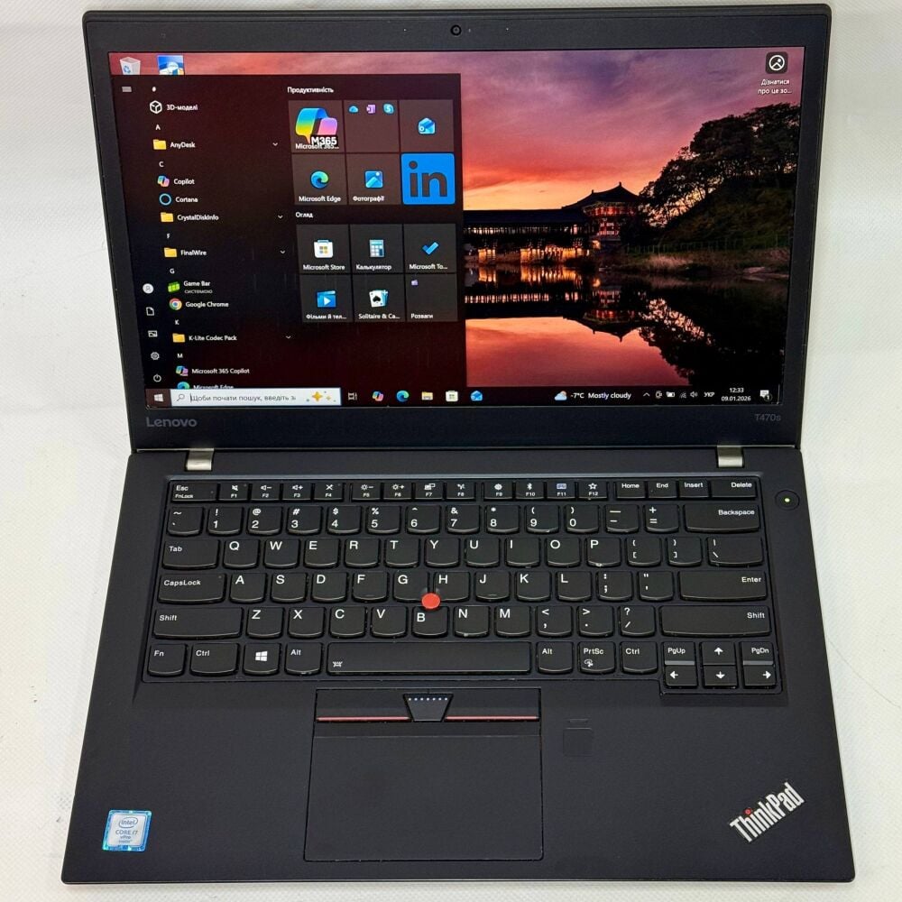 Купить ноутбук Б-класс Lenovo ThinkPad T470s / 14