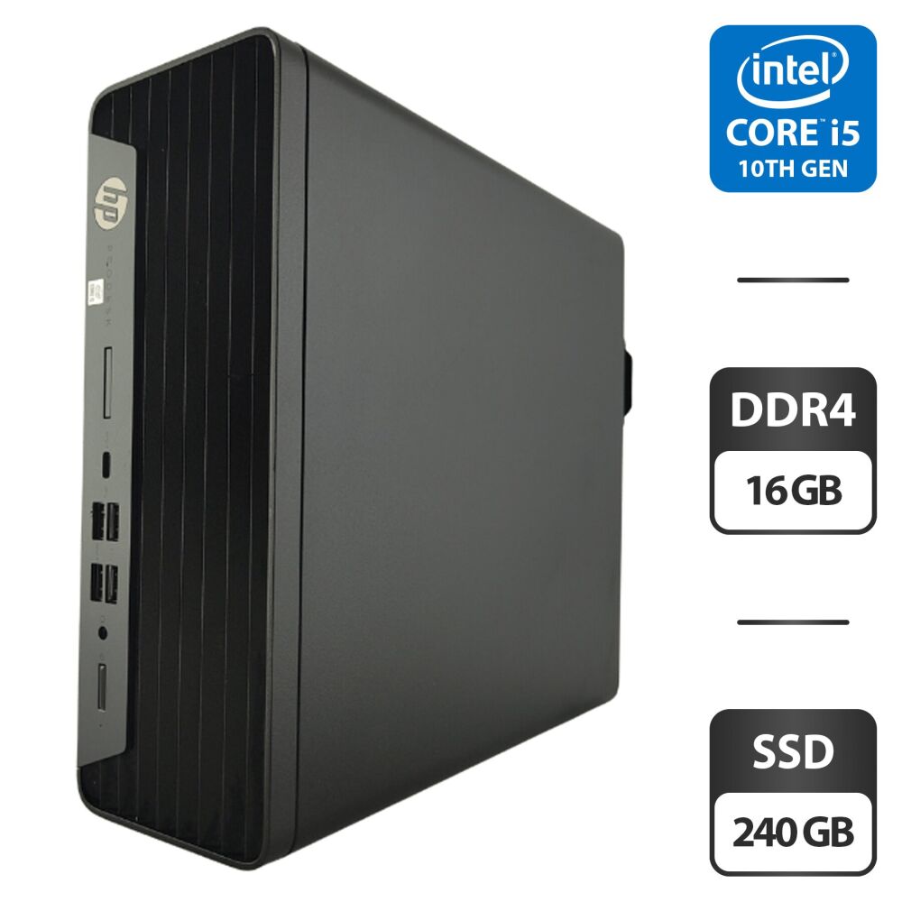 Купити комп'ютер HP ProDesk 600 G6 SFF / Intel Core i5-10400 (6