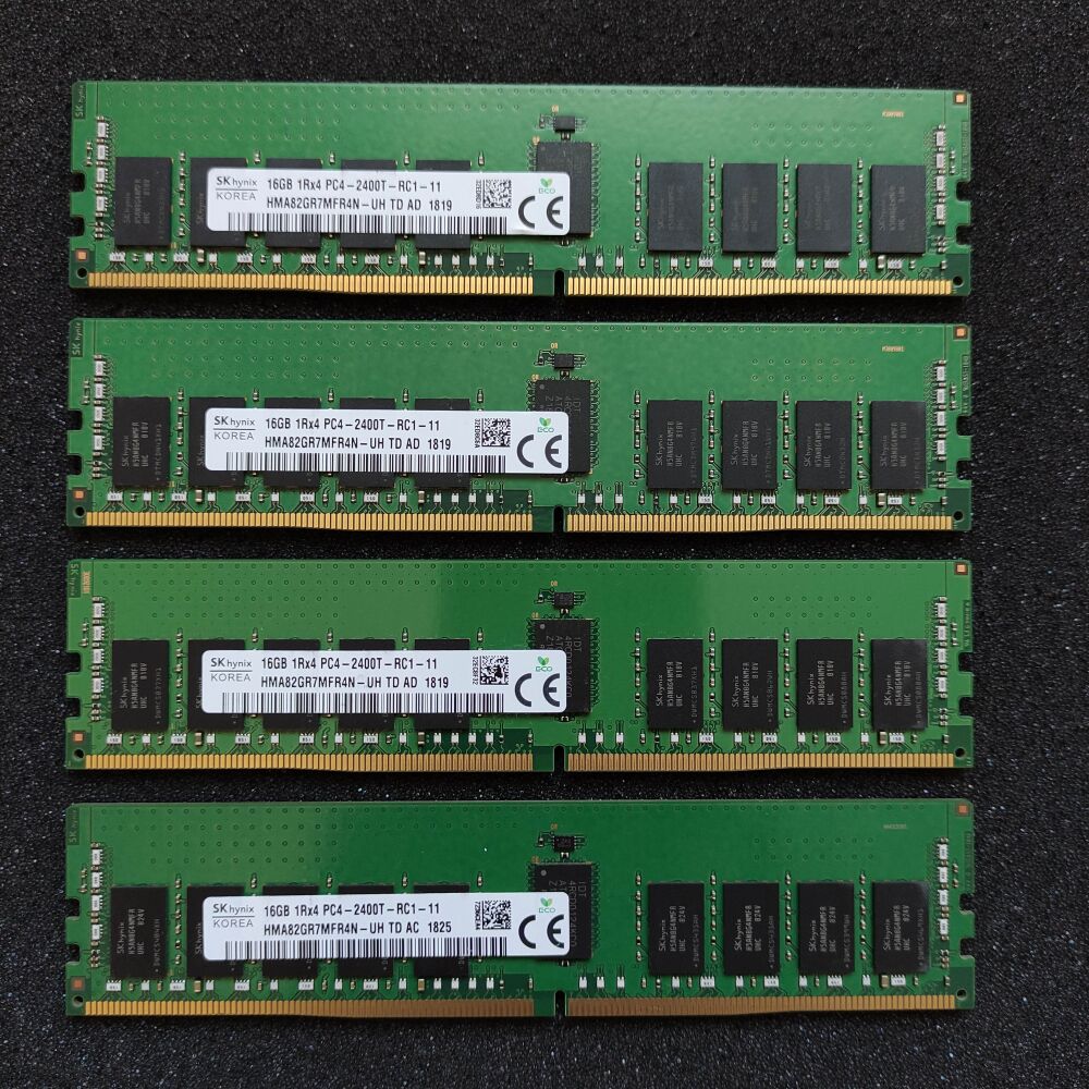 Купити комплект: Серверна оперативна пам'ять Hynix / 64 GB (4x16