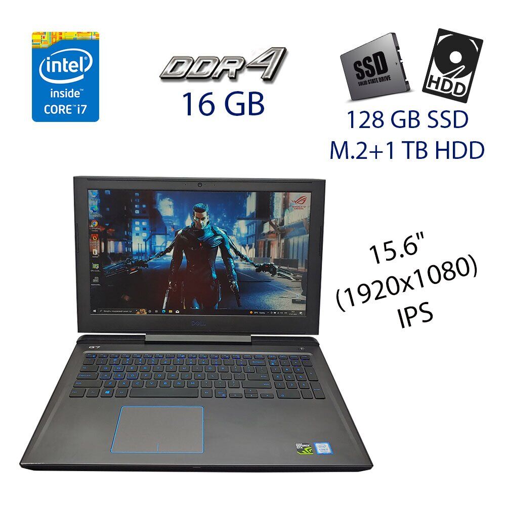 Купить игровой ноутбук Dell G7-7588 15.6