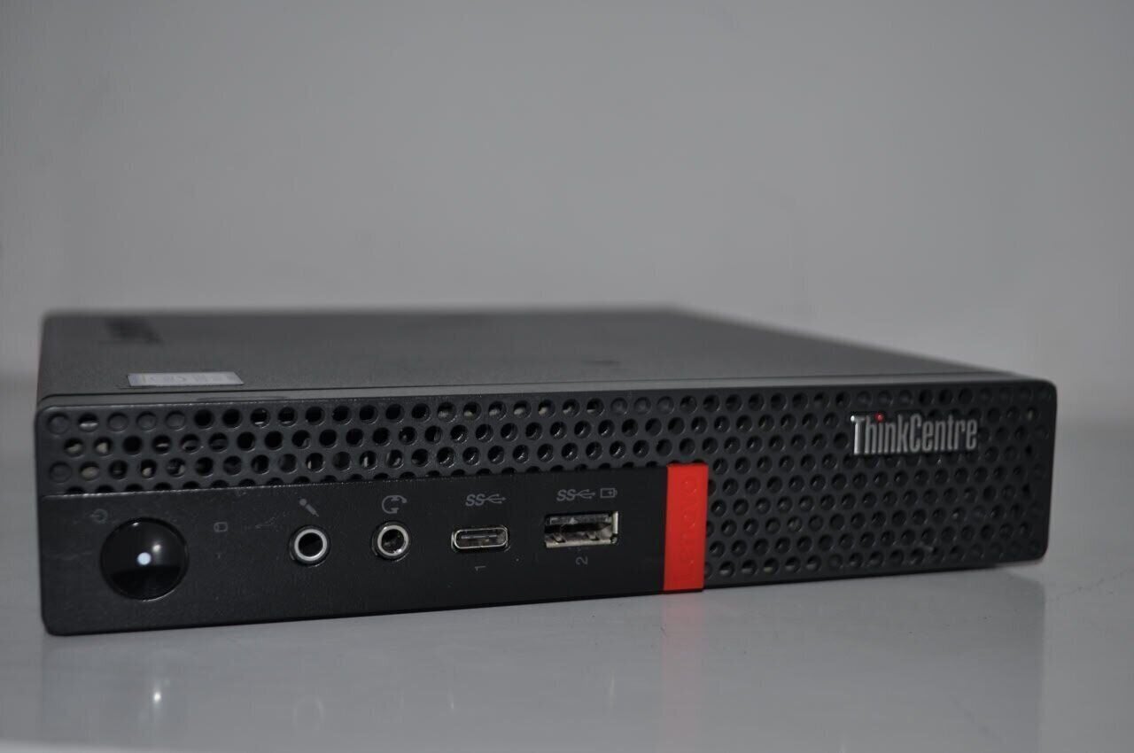 Lenovo ThinkCentre M720q Tiny PC Desktop Rinnovato - Intel Core I5 8400T, SSD 256GB, RAM 8GB, Windows 10 Pro (Aggiornabile A 11) - 3
