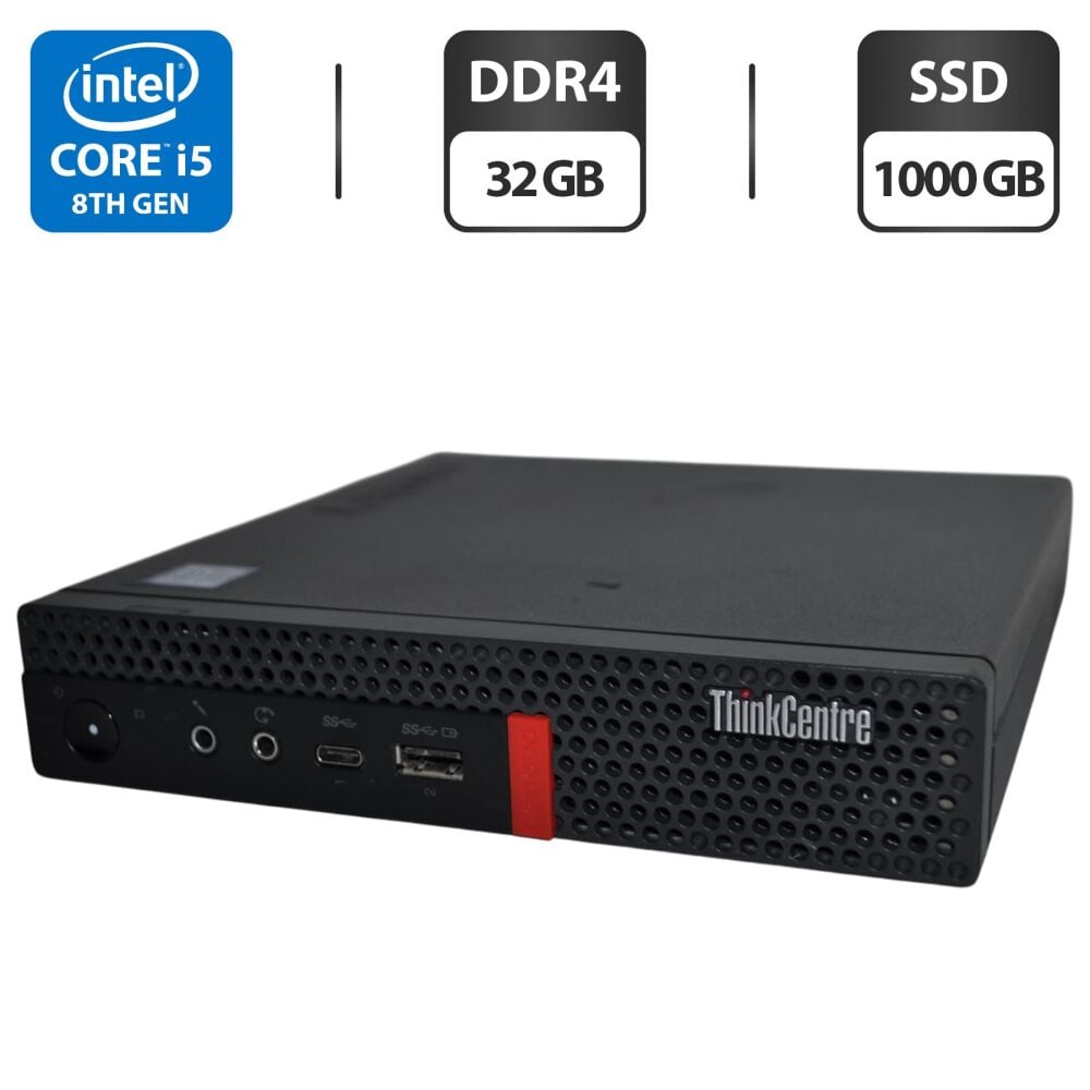 Купить неттоп Lenovo ThinkCentre M720q Tiny USFF / Intel Core i5
