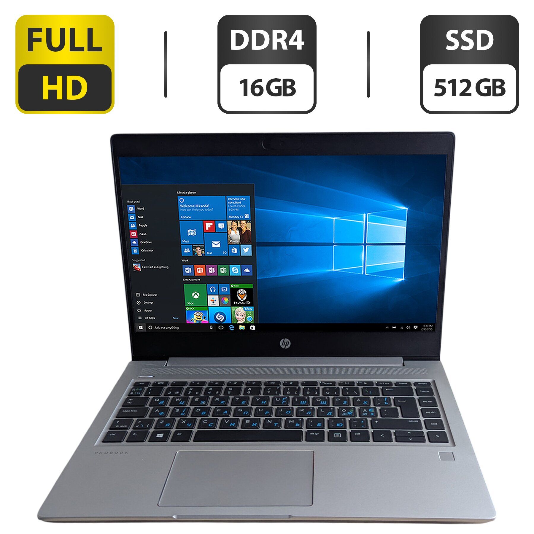 Купить ноутбук HP ProBook 445 G7 / 14