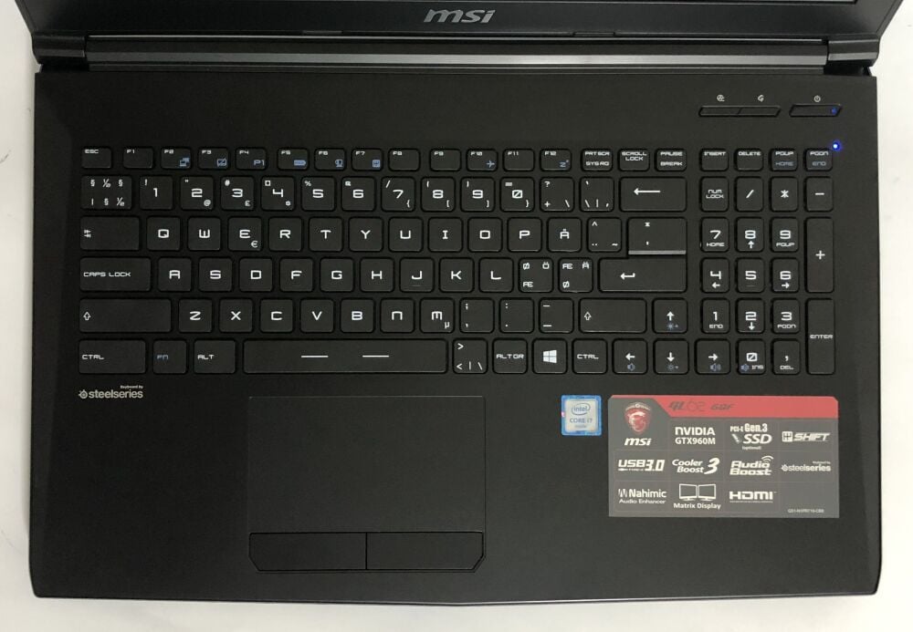Купить игровой ноутбук MSI GL62 6QF / 15.6
