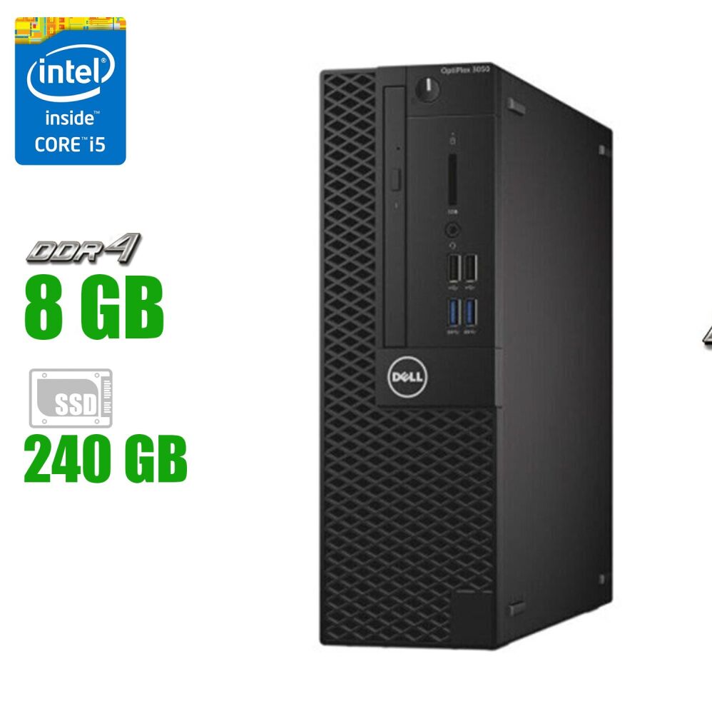 Купити комп'ютер Dell OptiPlex 3050 SFF / Intel Core i5-7500 (4